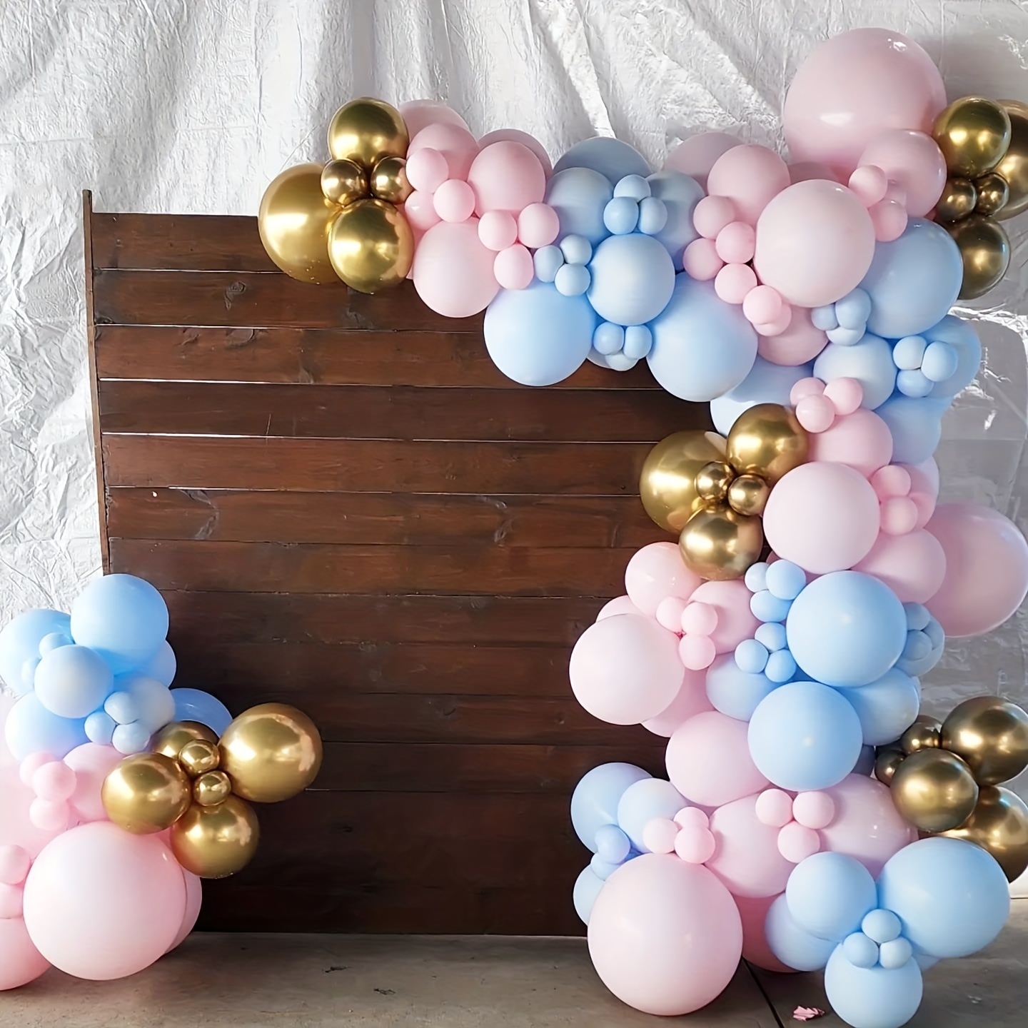 Kit de arco de globos para fiesta de revelación de género