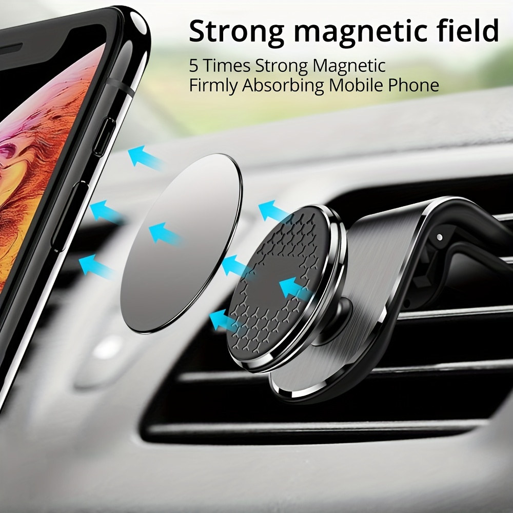 Support Voiture Magnetique pour IPHONE 8 Aimant Noir Ventilateur Universel  360 Rotatif - Accessoire téléphonie pour voiture - Achat & prix