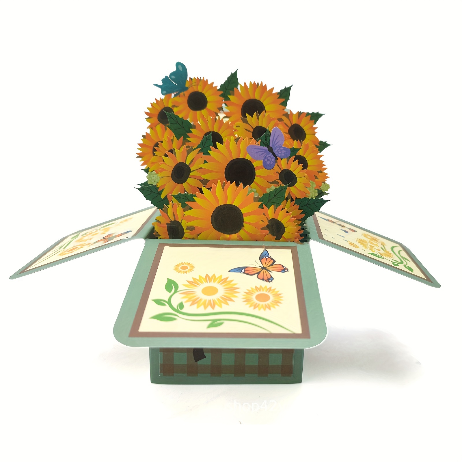 Sunflowers - Pop-Up Bouquet Card