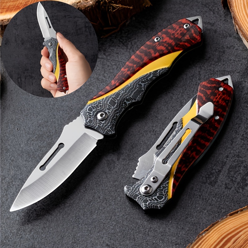 The Ultimate Multifunctional Pocket Knife High Hardness Folding Knife For  Household Outdoor Hunting And Fishing - Sports & Outdoors - Temu