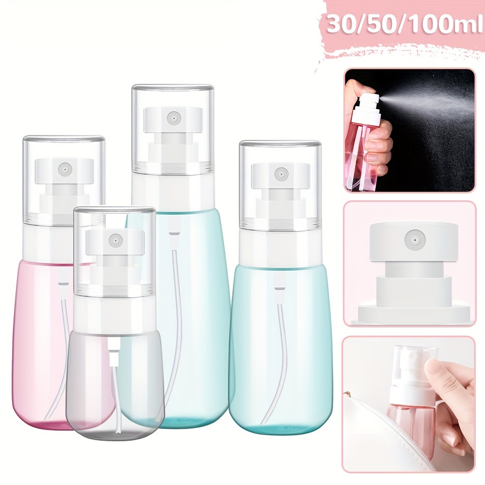 Refillable Portable Spray Bottles For Perfume Toner Alcohol - Temu