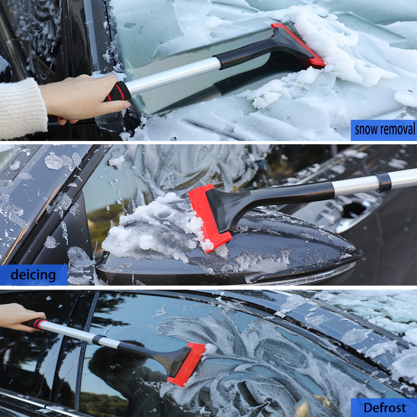 Ice Scrapers Car Windshield Multi functional Deicing Snow - Temu