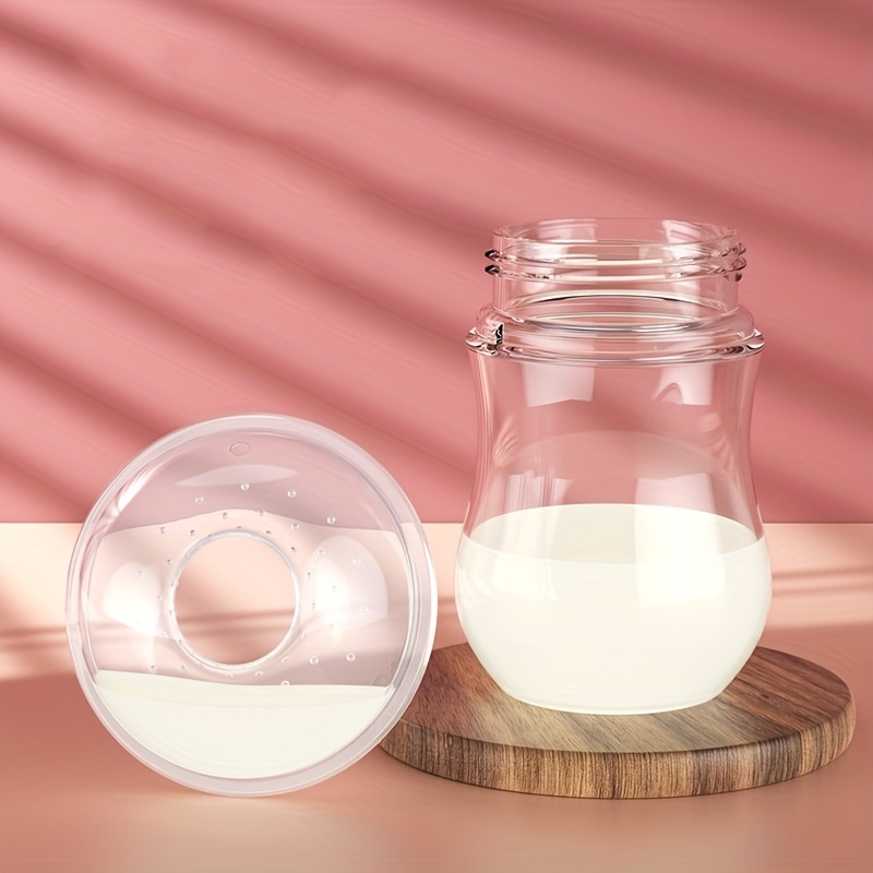 2pcs Silicone Breast Milk Collectors, Breast Shell & Milk Catcher