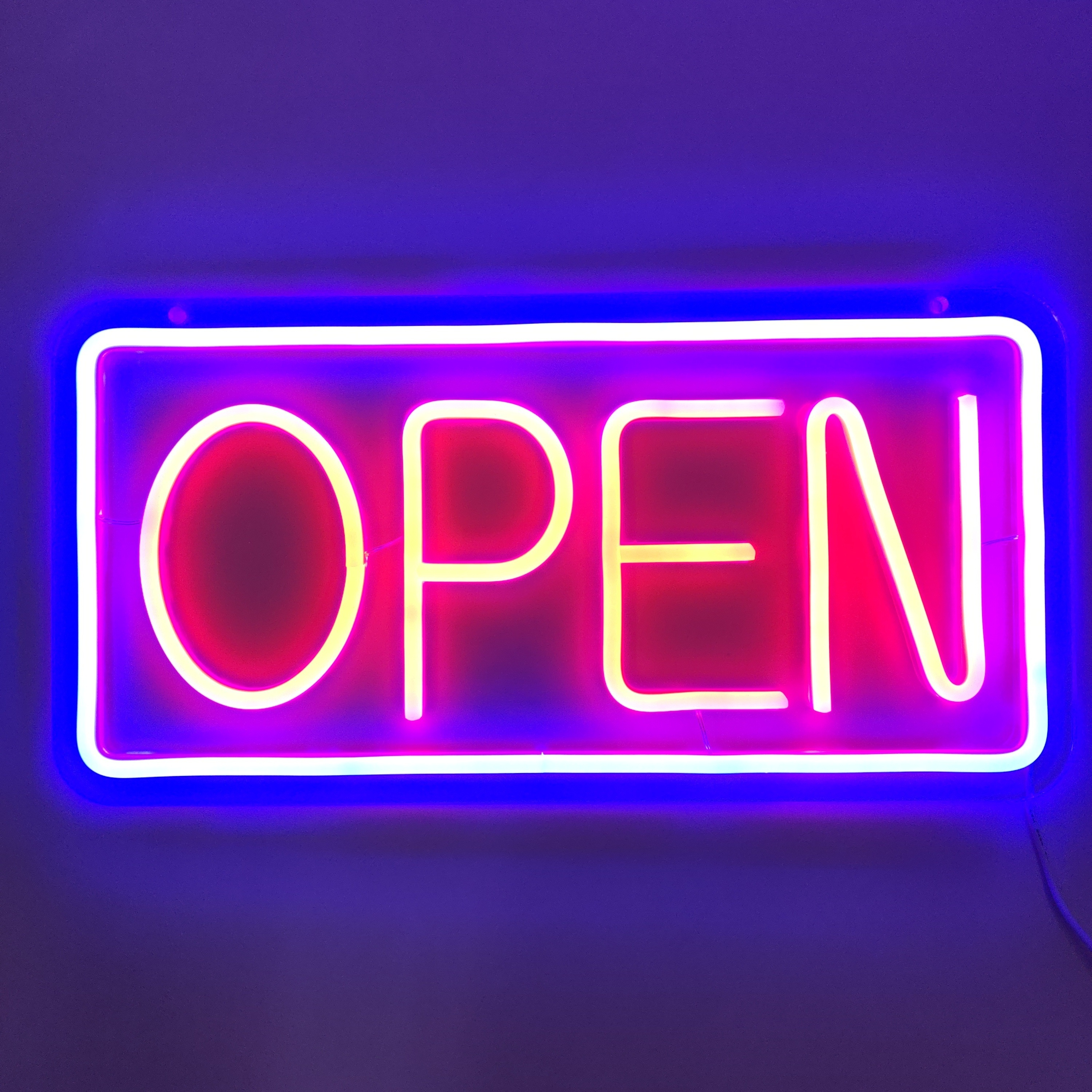 Open Sign For Business, Shop Neon Sign Usb Powered With On/off Switch, Open  Led Sign For Business Window Temu