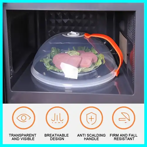 Professional Microwave Food Splatter Cover Microwave Plate - Temu