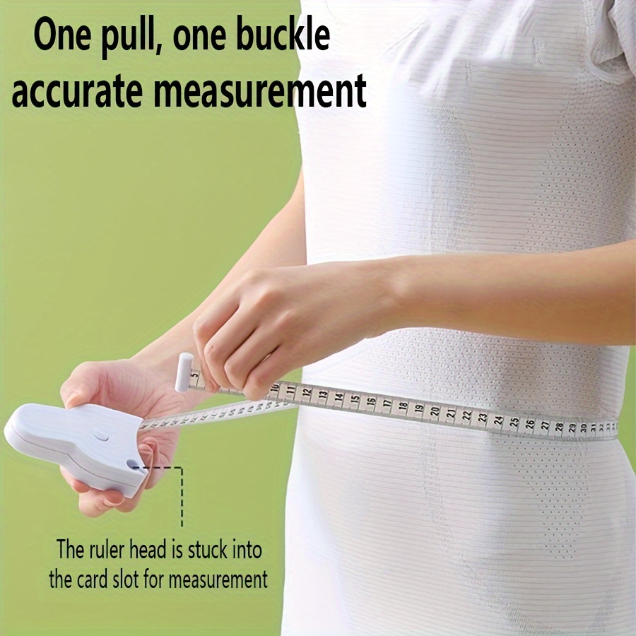 1pc Automatic Body Measuring Ruler For Waist, Arms, Thighs, Head