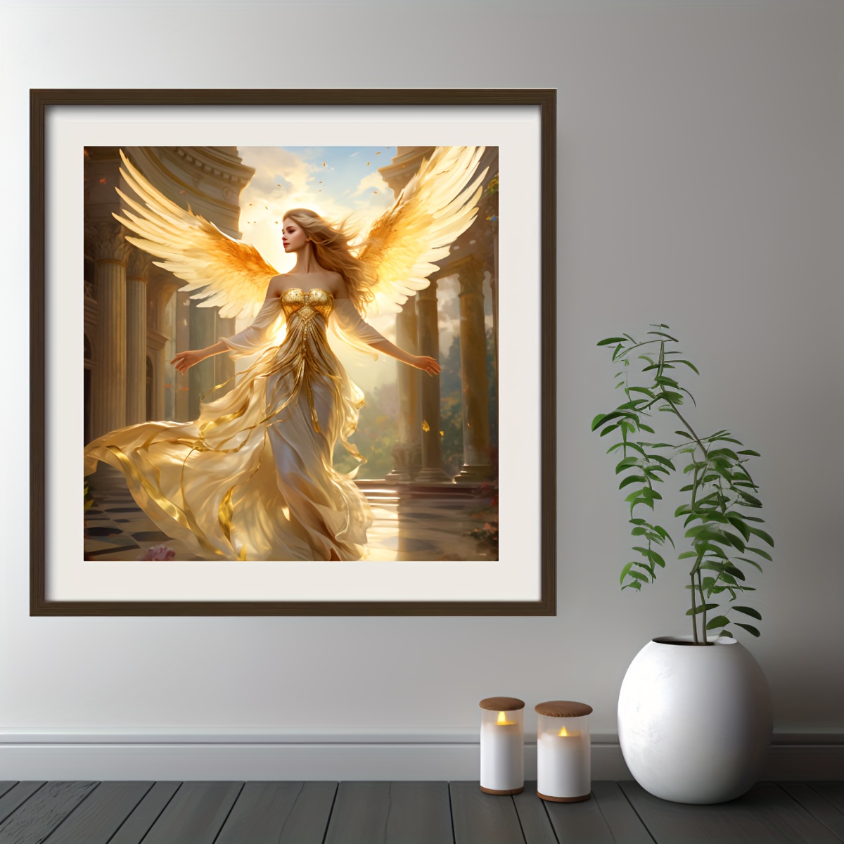 Abstract Angel Paintings, 5D Diamond Painting Kits