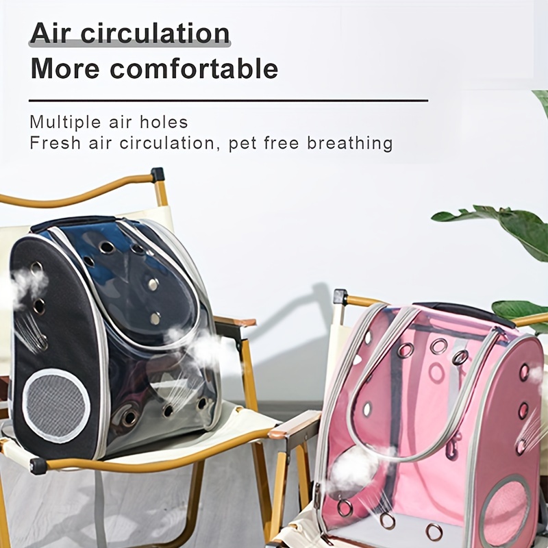 Breathable Pet Trolley Bag With Large Capacity For - Temu