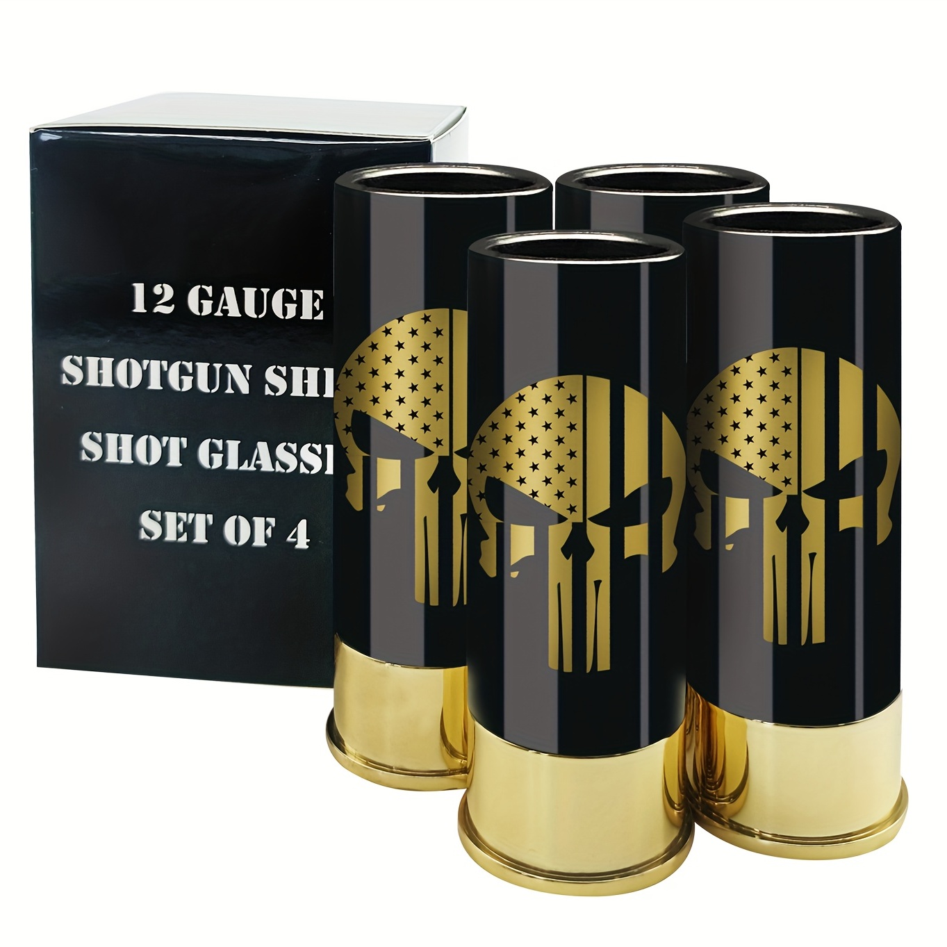 Creative 3D Bullet Shell Cup Shaped Cup Novelty Ceramic Cup Vodka Cocktail  Mixing Glasses