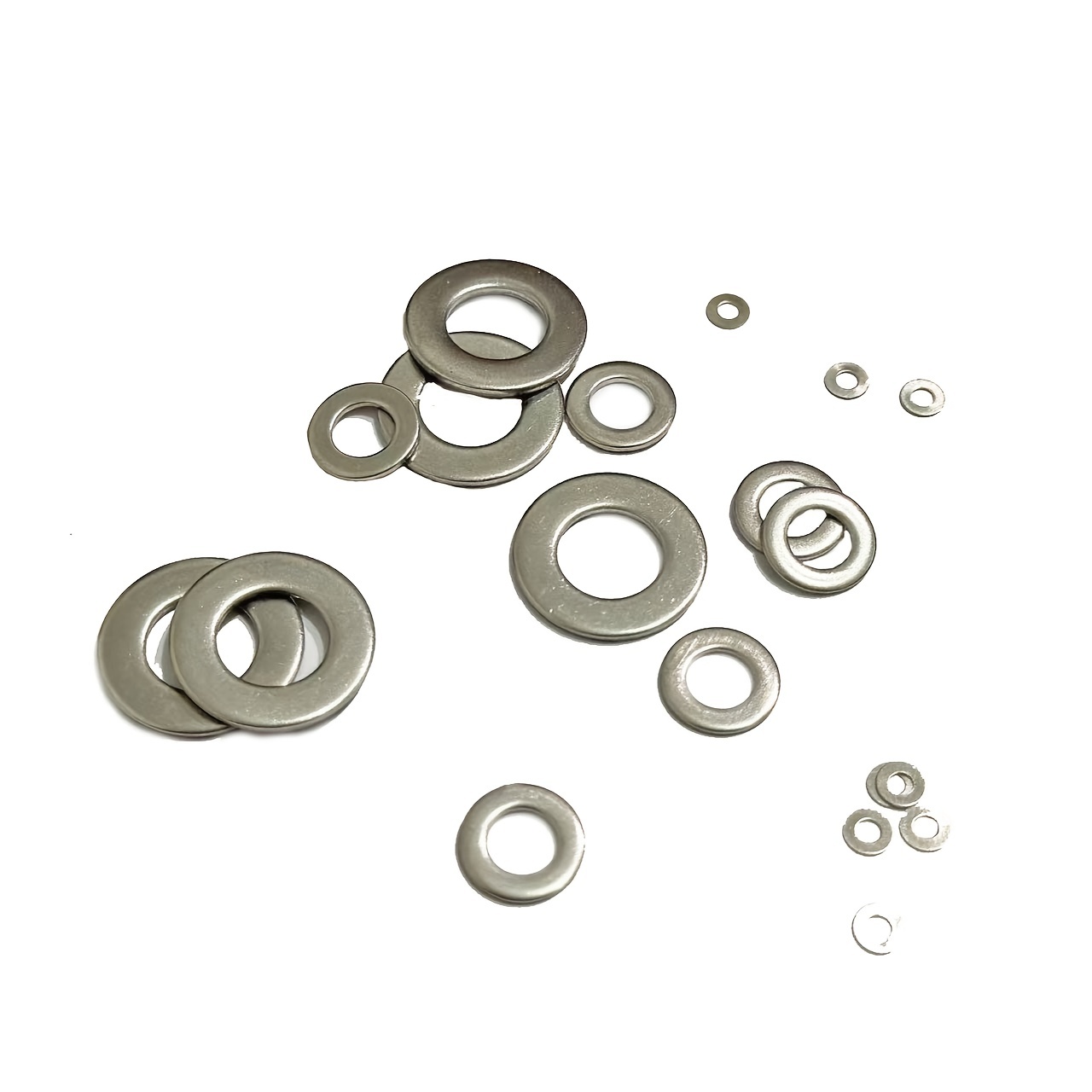 304 Stainless Flat Washer M8 M10 M12 Stainless Steel - Temu