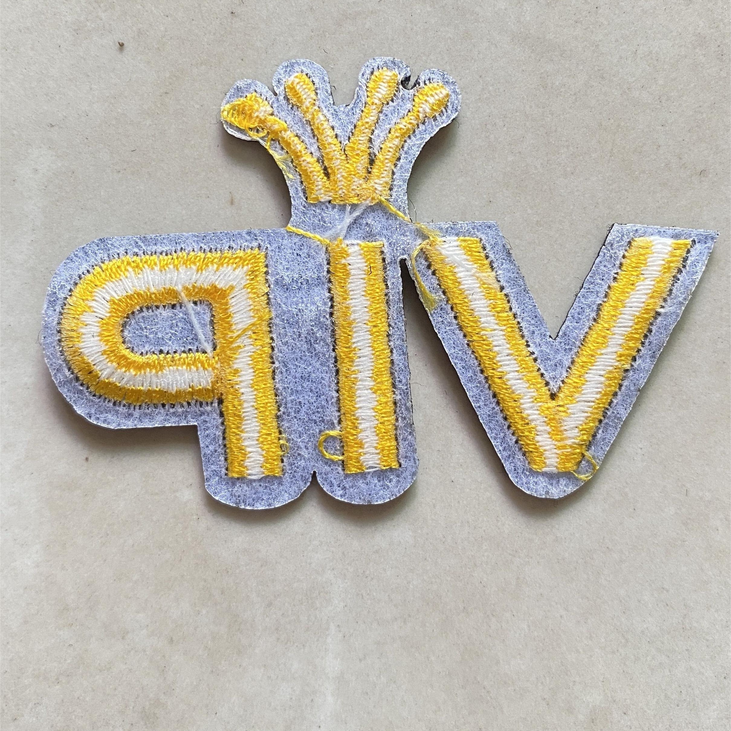 New Letter Vip Embroidery Patch Sticker Clothing Accessories - Temu