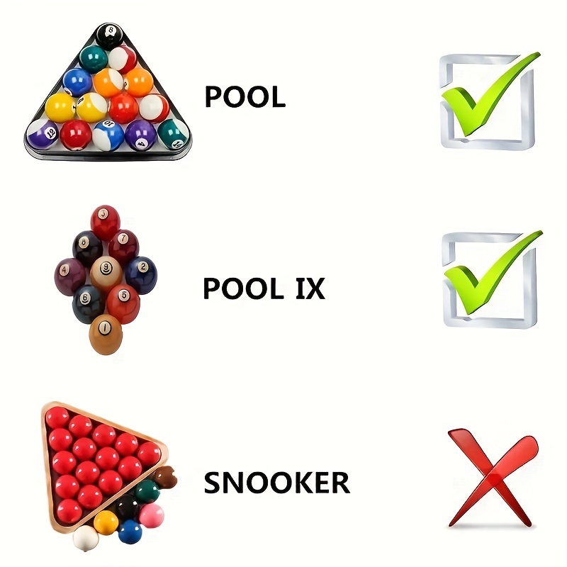 Boule De Billard/piscine De Taille Réglementaire De 2-1/4 Po : Boule De  Billard Super Pro Cup Avec 6 Points Rouges