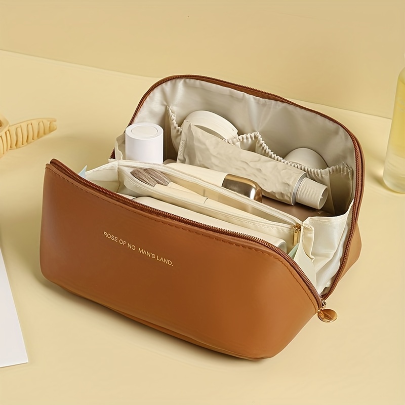 Zipper sac cosmétique, organisateur cosmétique polyvalent sac de toilette  de voyage sac de maquillage sac de maquillage accessoires de voyage - Temu  France