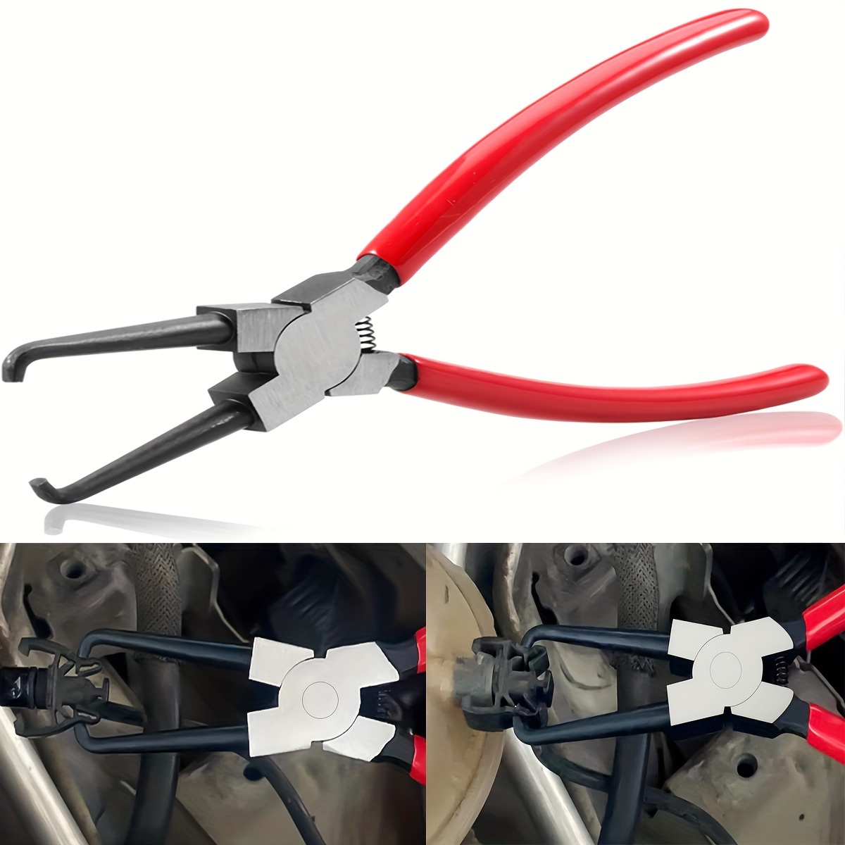 

9" Car Fuel Line Pliers Joint Clamping Pliers, Filter Calipers Clamp In-line Fuel Filter Tool Fuel Filter Line Pipe Hose Quick Release Pliers Remover