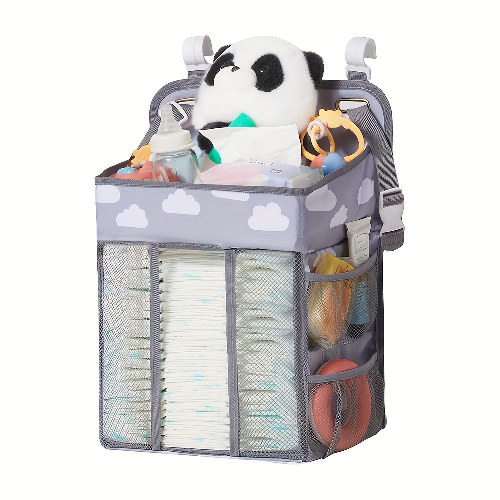  Magikan Contenedor de pañales para bebés y adultos, 9L, 2.4  galones, 304 onzas con 1 repuesto sin olor (blanco) : Bebés