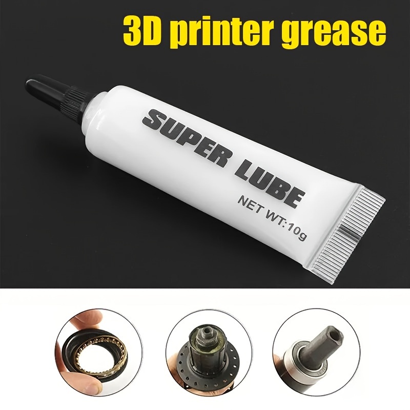 3D Printer Grease (15g), Lubricating Plastic and Rubber Products. Suitable for 3D Printers, CPU Fans, Software Optical Drives, Instrumentation, Radio