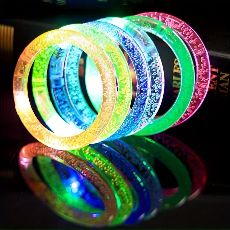 40pcs Pulseras Palos Luminosos Led Color Aleatorio Brillan - Temu Chile