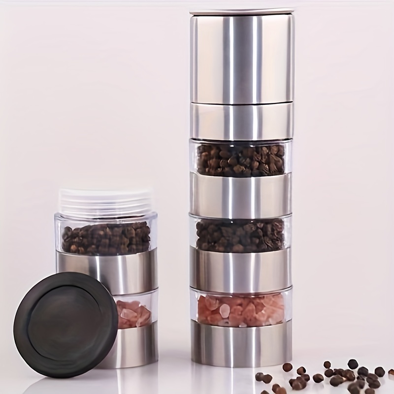 1pcs Refillable Salt Grinder/pepper Grinder/shaker/ Dispenser- Mult