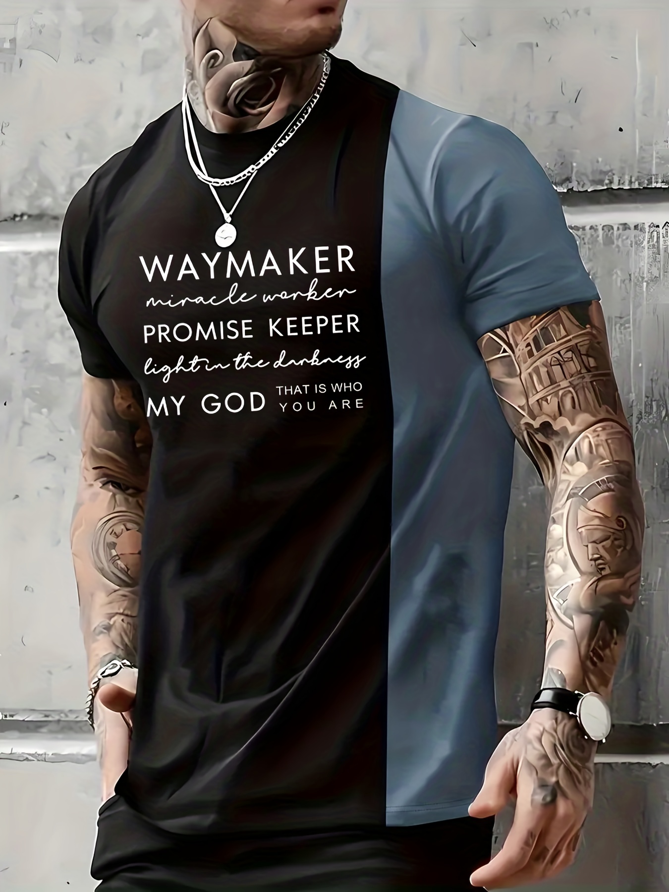 Way Maker Miracle worker promise keeper Men's T-Shirt