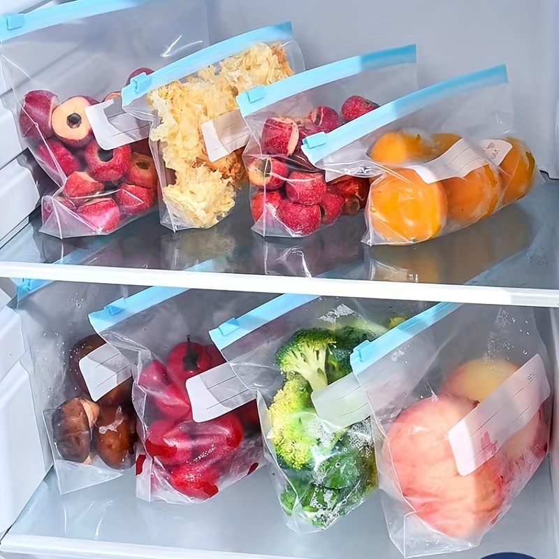 Refrigerator fresh-keeping bag food sealed transparent household fruit and  vegetable food freezing special thickened ziplock bag