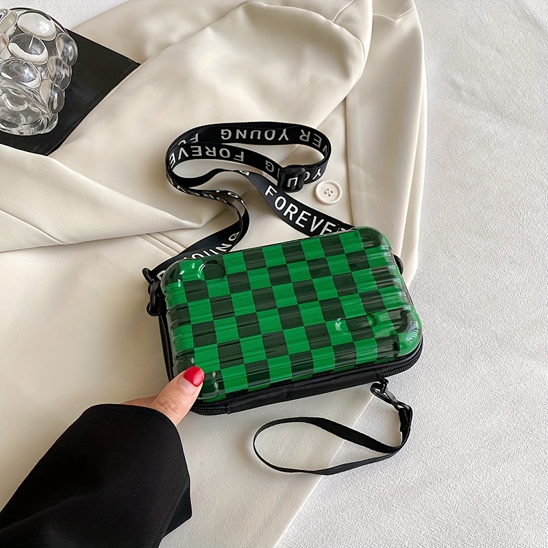 Retro Checkered Crossbody Bag, Fashion Mobile Phone Purse, Women's Shoulder  Bag For Every Day - Temu