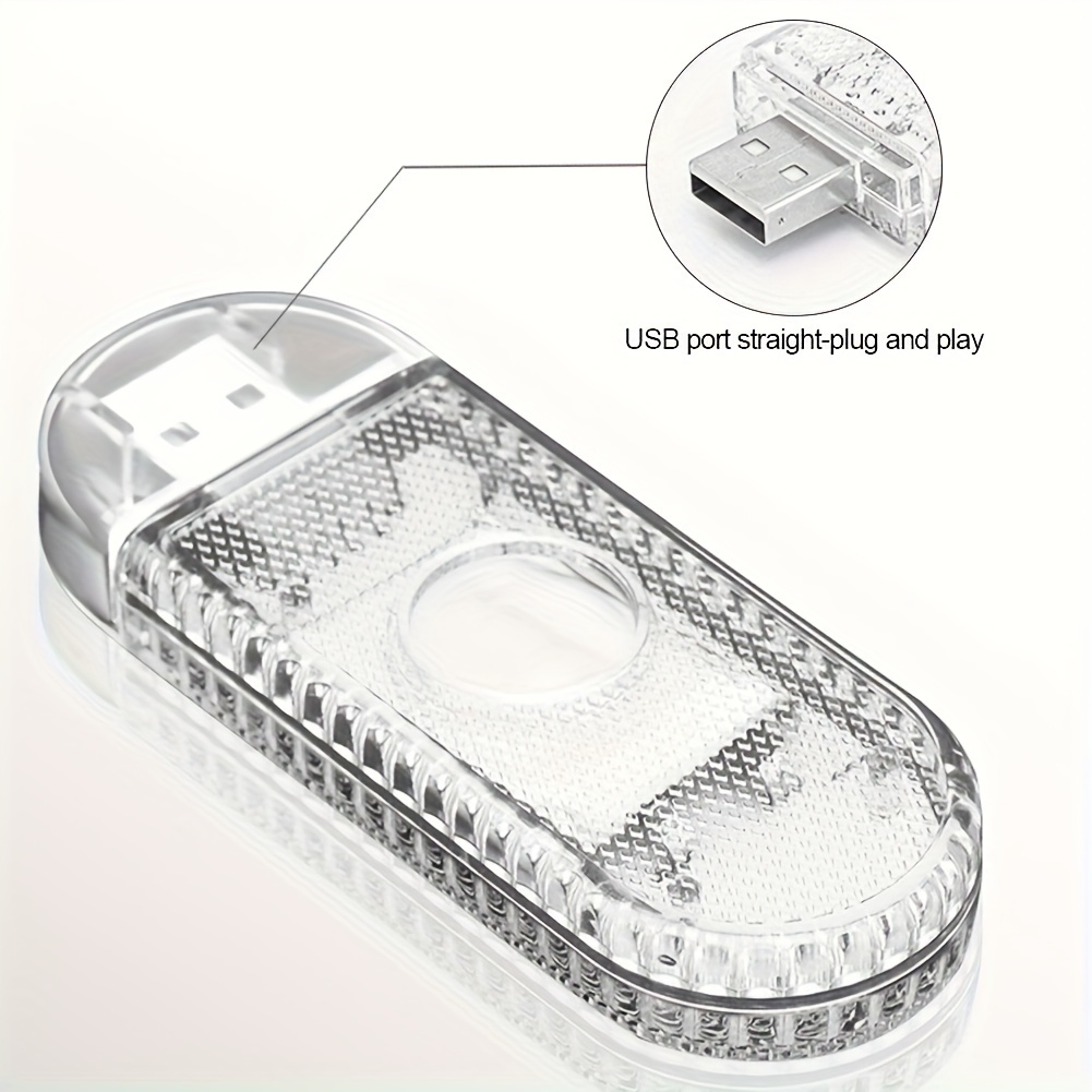 Acheter Lumière tactile d'ambiance de voiture, chargeur USB 5V