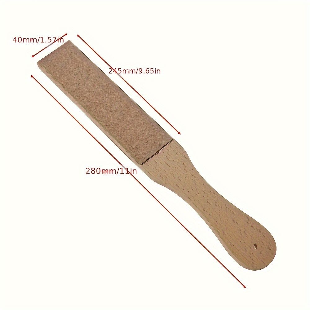 Double-sided Leather Strop Kit With Polishing Compound For Chefs,knife  Stropping Block For Sharpening & Honing Knives, Woodcarving Chisels,leather  Strop Paddle For Honing Woodworking,sharpening Stone Leather Honing Strop  Leather Razor Strop - Temu