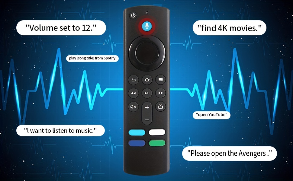 Fire Stick Remote Replacement Voice Control l5b Long Standby - Temu