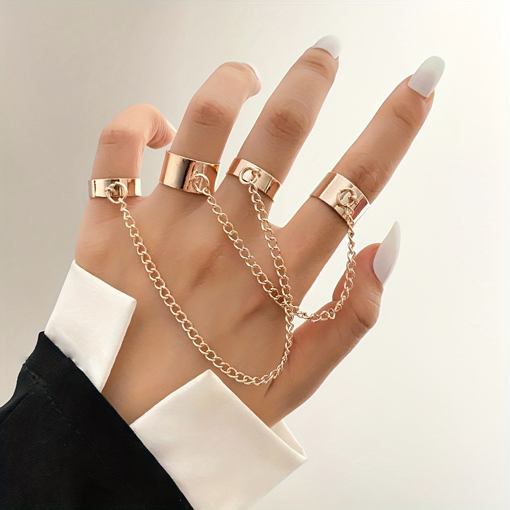 Rings connected clearance with chain