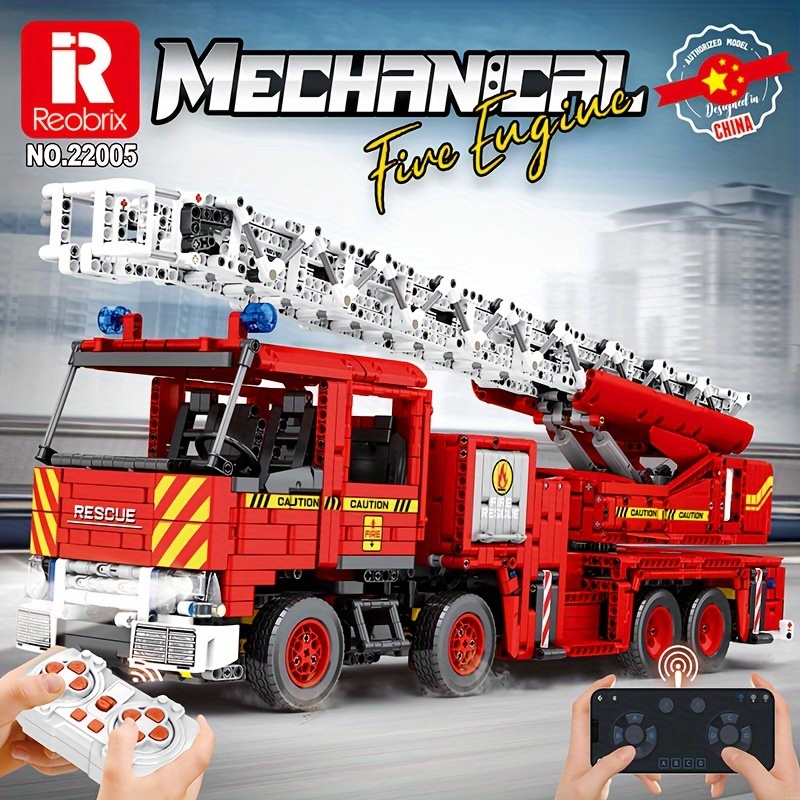 Remote control fire online truck for adults