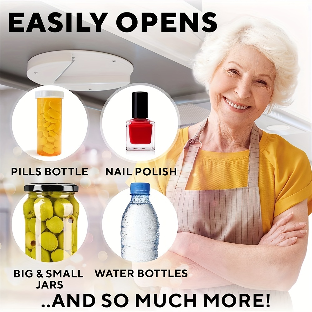 Multi purpose Bottle And Can Opener Under Countertop Jar - Temu