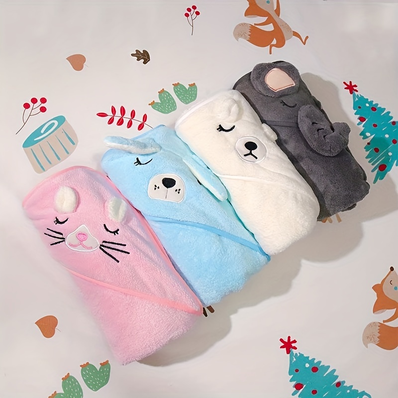 Soft & Adorable Baby Bath Towel With Hood