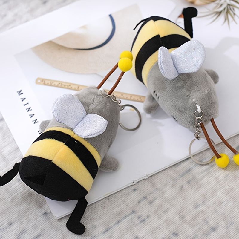 Bee plush keychain, Bee gifts for women, Cute phone charm, B - Inspire  Uplift