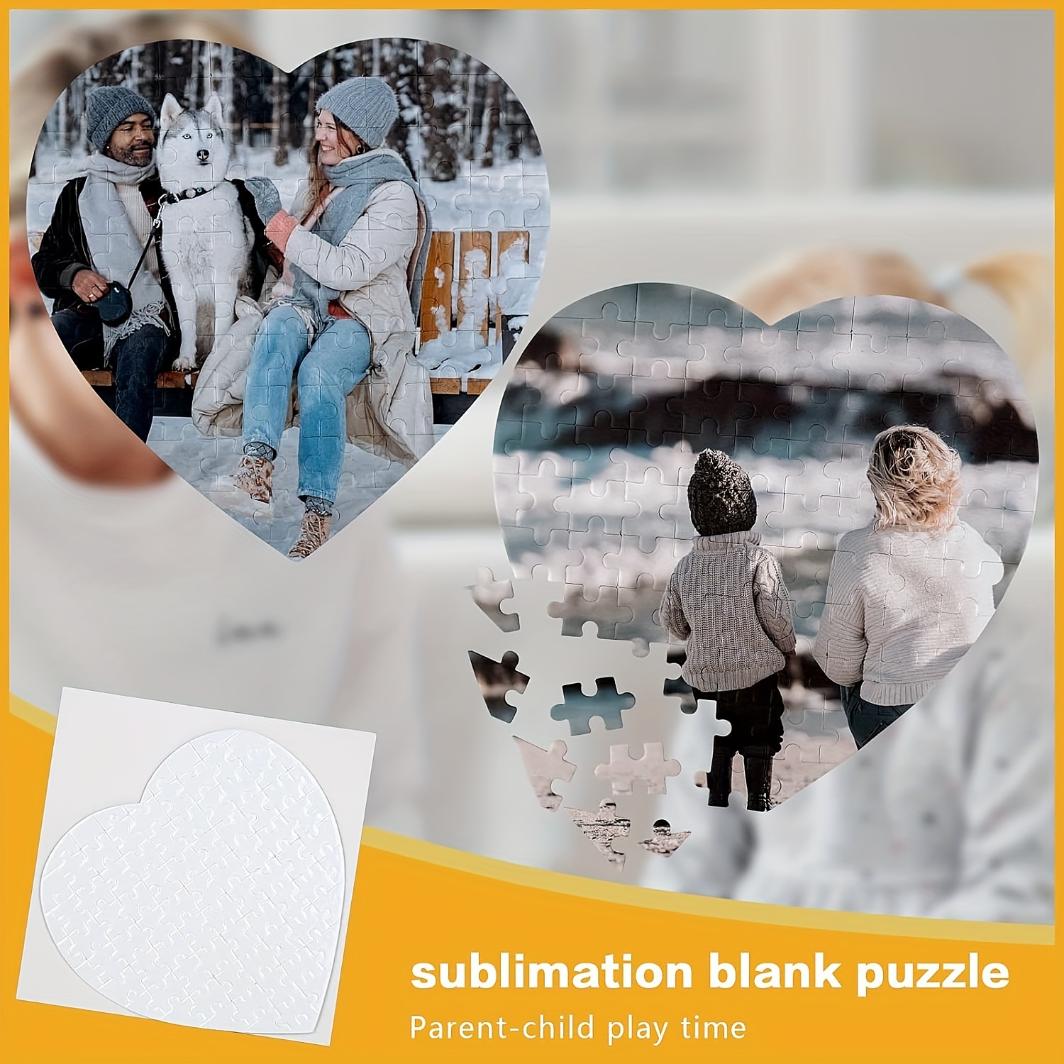 10 SHEETS SUBLIMATION Transfer Puzzle Crafts Heat Press Thermal Transfer  Puzzles £11.36 - PicClick UK