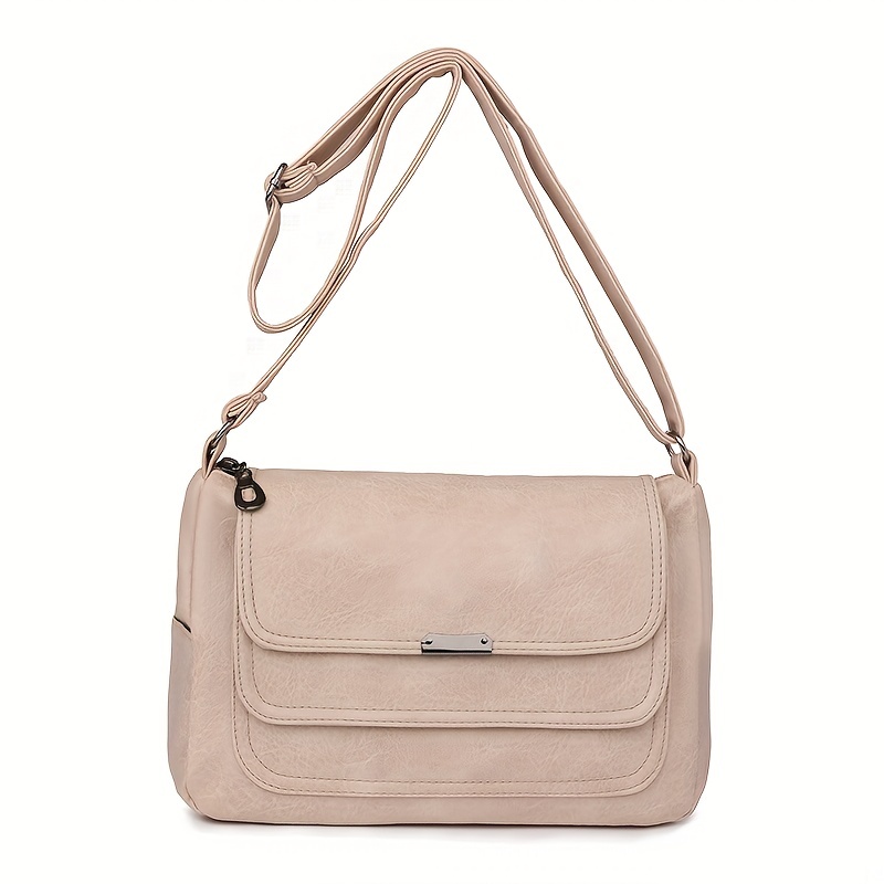 Calvin Klein Crossbody Bag in Light Beige