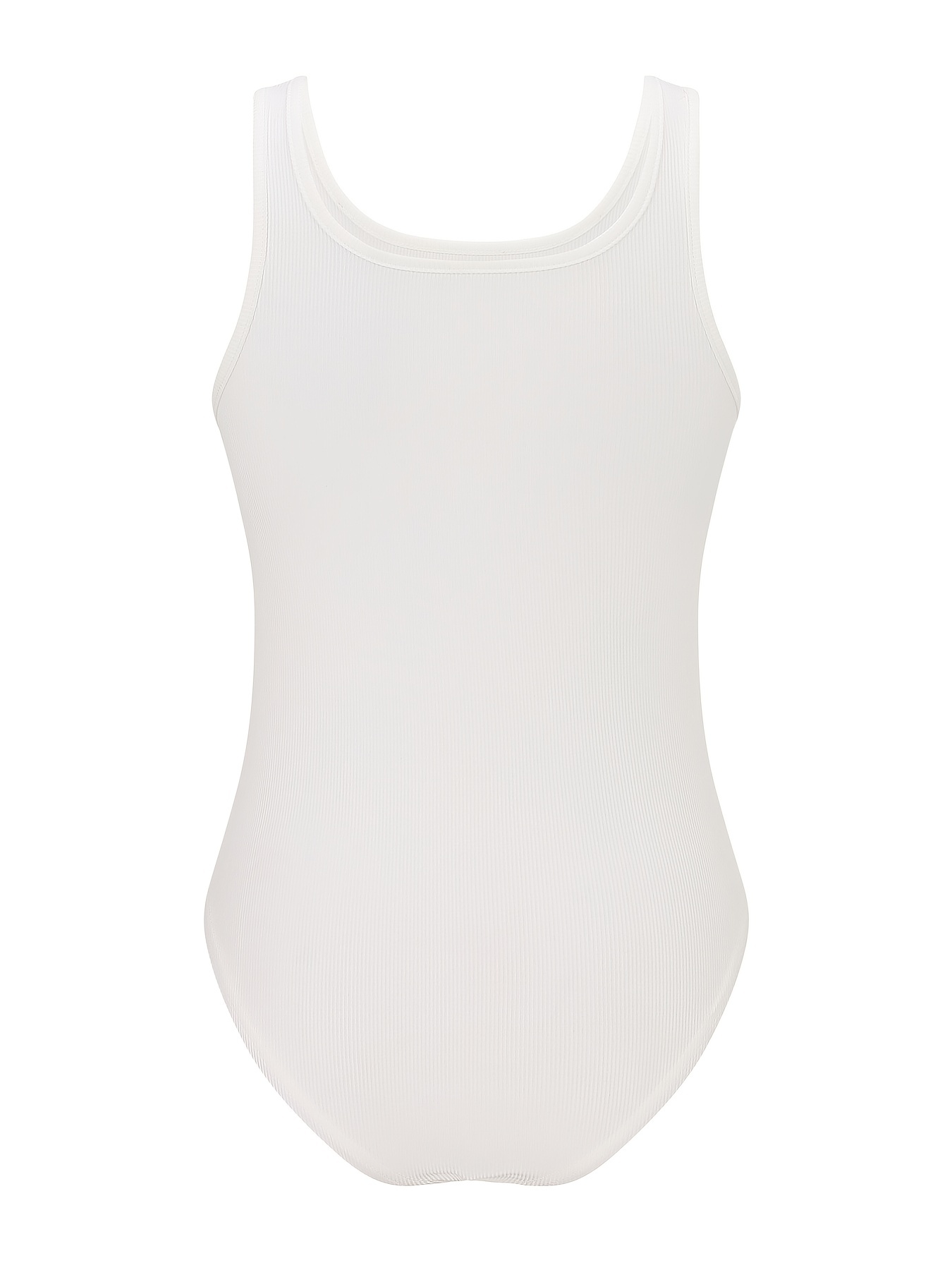 Sleeveless Square-Neck Bodysuit