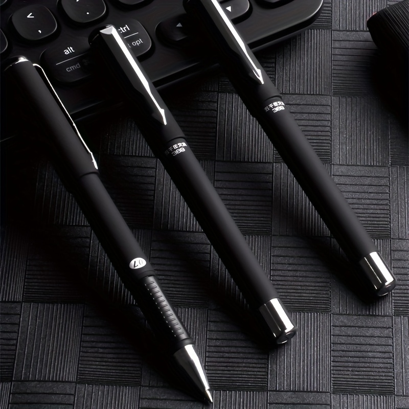 Rollerball Pen Bullet Tip 0.7mm 12 Pcs Titanium Steel Ballpoint Pen