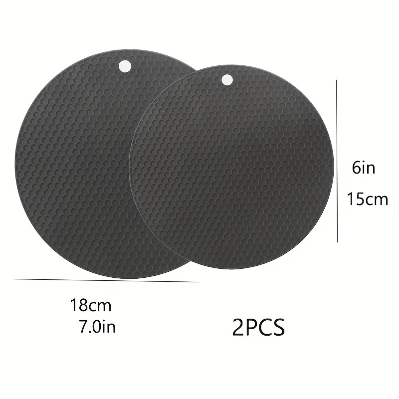 Silicone Trivets Mats, Heat Resistant Hot Pads For Kitchen Counter