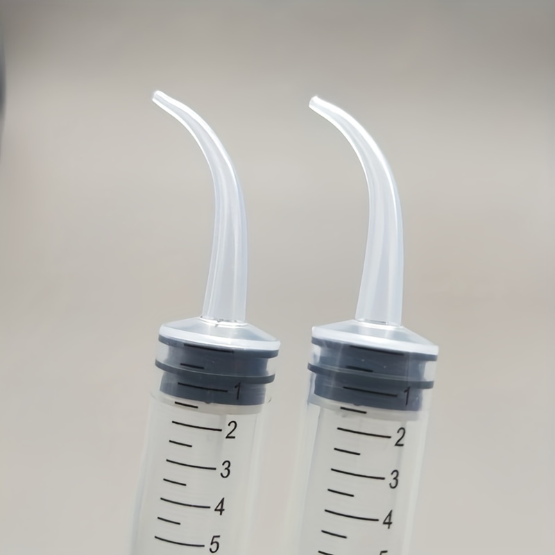 Ear Cleaner Syringe with Elbow Rubber Tube, 12ML