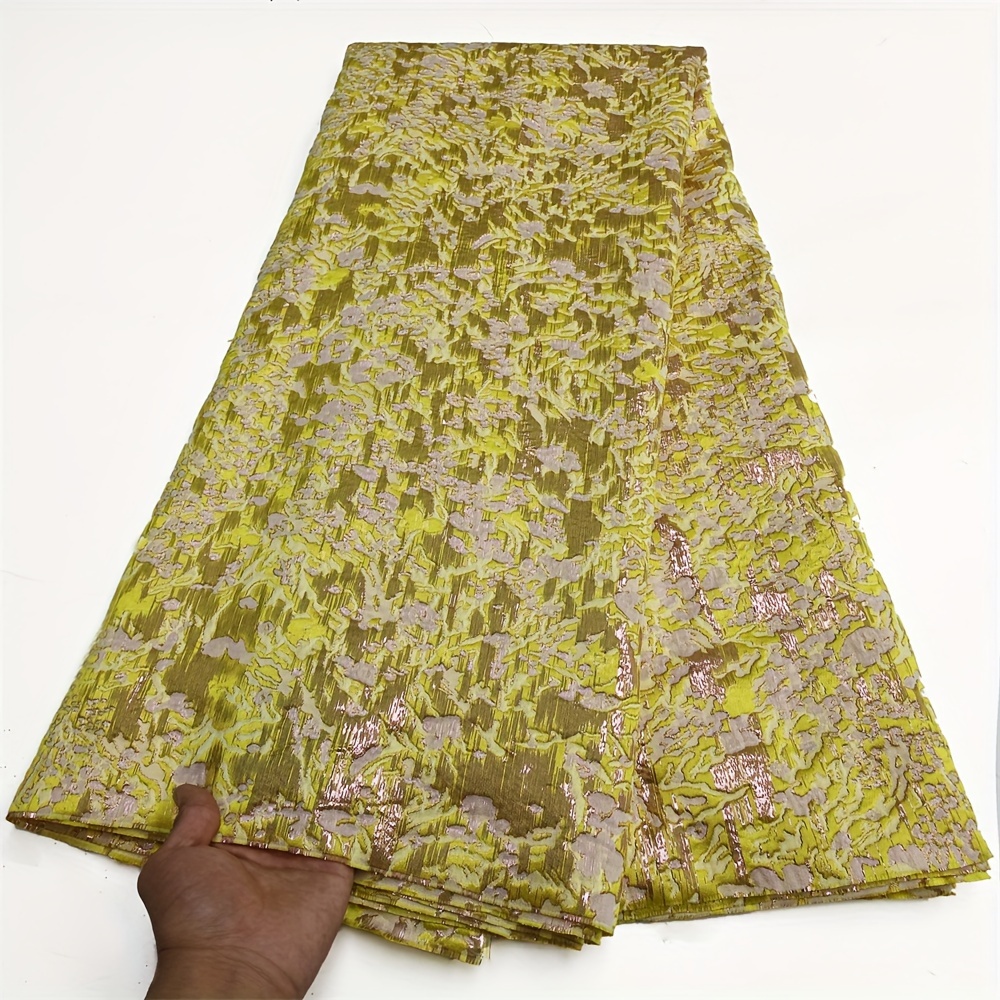 2024 French Lace Fabric High Quality African Brocade - Temu
