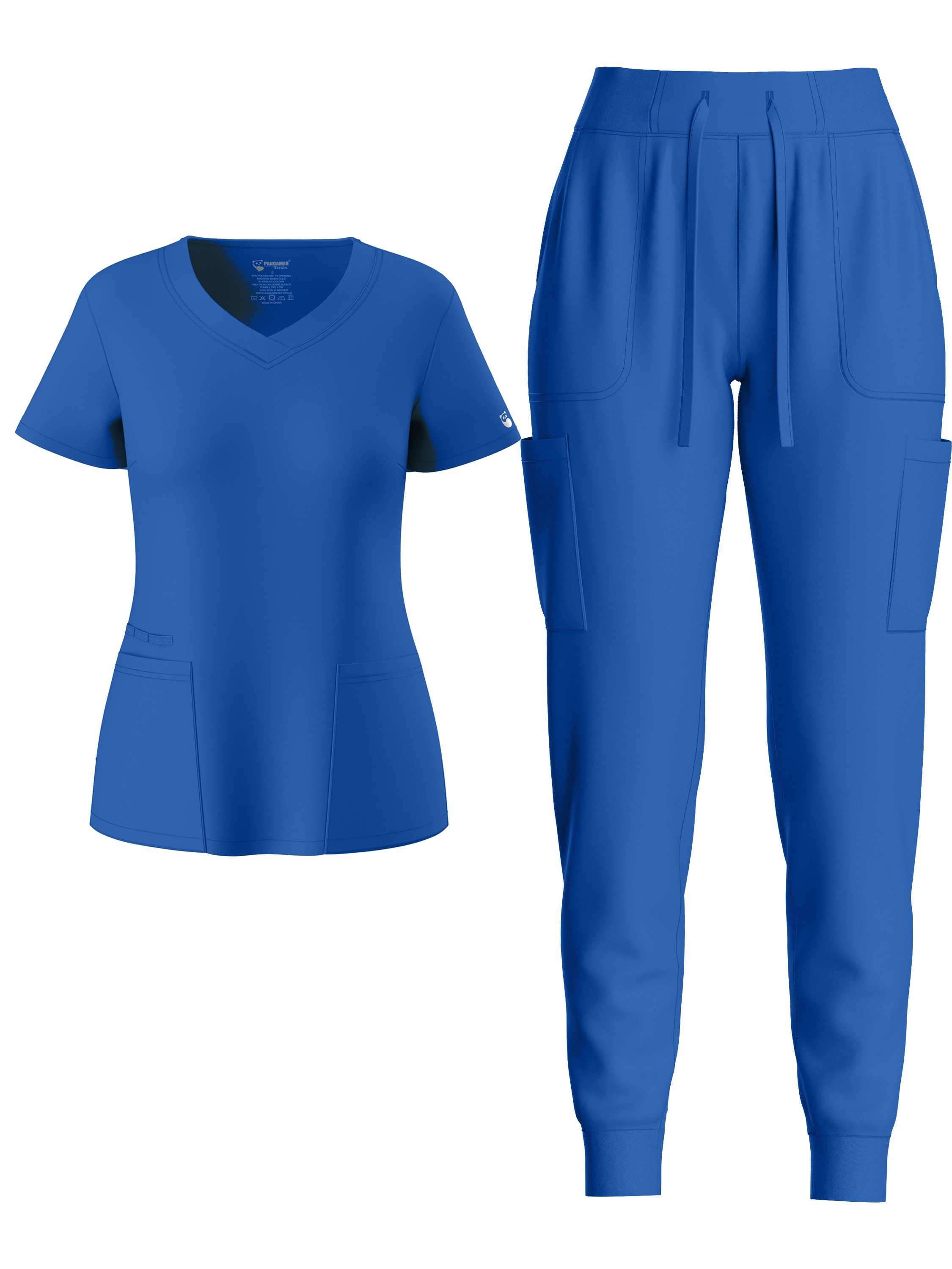 Women Stylish Designer Zipper Plus Size Medical Nursing Jogger Scrubs  Uniforms - China Scrub Sets Women and Jogger Scrubs price