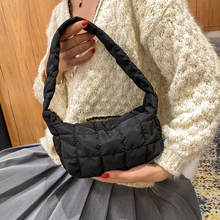 Second-hand bag CELINE Brown flower cosmetic bag chain bag cloud bag  crossbody bag crossbody bag clutch bag shoulder bag - Shop and then i met  you Messenger Bags & Sling Bags 