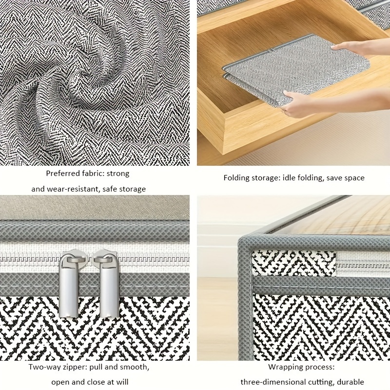 1pc large capacity bed storage bag durable polyester Temu Nigeria