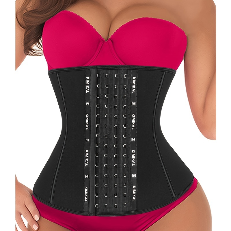Burvogue Waist Trainer for Women Weight loss-Latex Underbust Corset Sport  Body Shaper Trimmer Girdle : : Clothing, Shoes & Accessories