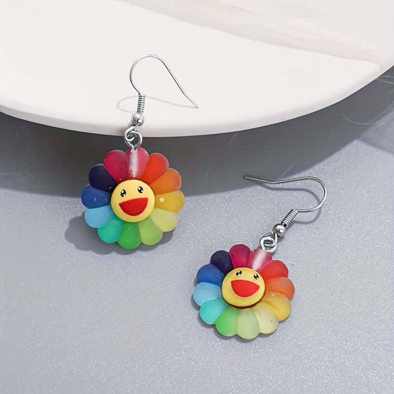 Murakami flower deals earrings