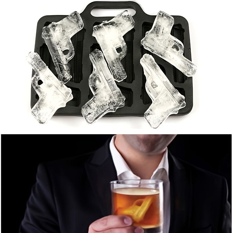 1pc Diy Bar Ice Cube Tray - Creative Whiskey & Wine Ice Mold For Making  Perfect Drinks!