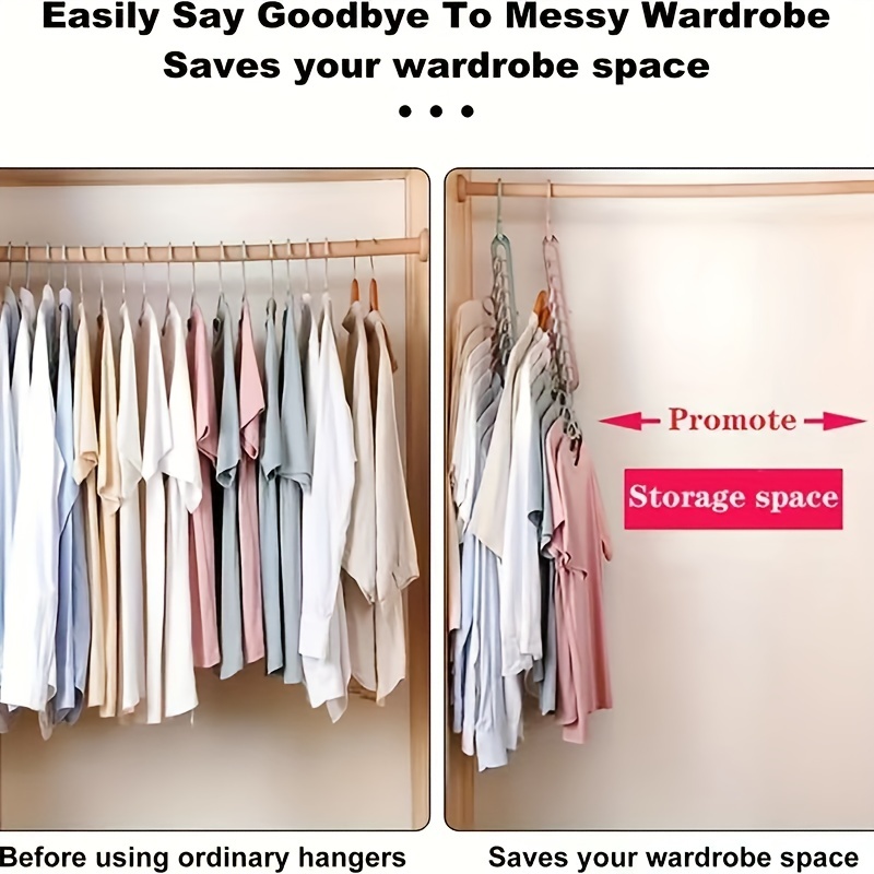 Clothes Hanger Organizer - Temu