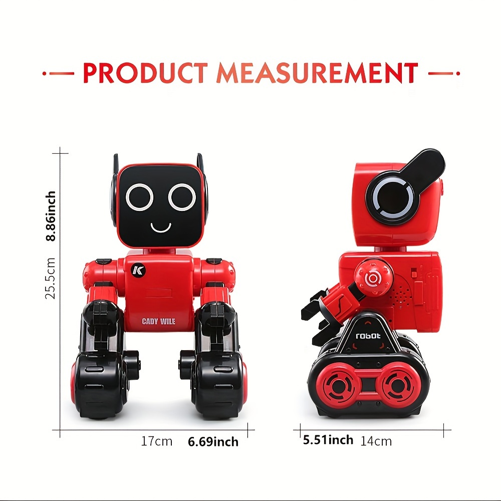 1pc Robot Toys Giocattoli Robot Ricaricabili Rc Giocattolo - Temu Italy