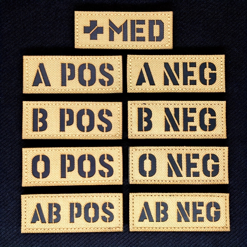 Blood Type Infrared Patch