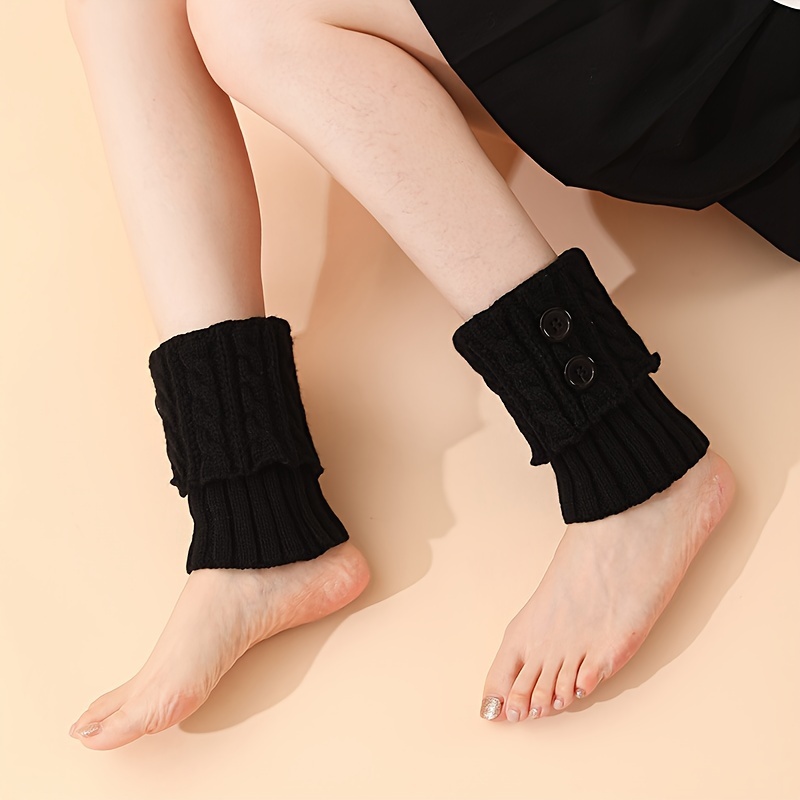 Image of 1 Pair Of Button Short Short Socks Socks